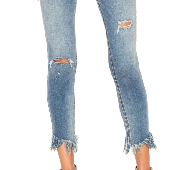 Free People - Frayed skinny jeans - Picture 3 of 13